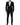 Dolce & Gabbana Black Wool Slim Fit Formal 2 Piece Men Suit