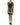 Dolce & Gabbana Multicolor Floral Leopard Silk Lace Trim Mini Dress