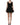 Dolce & Gabbana Black Nylon A-Line Sleeveless Mini Dress