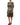 Dolce & Gabbana Metallic Gold Embellished Tiered Midi Dress