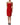 Dolce & Gabbana Red Stretch Bodycon Sheath Knee Length Dress