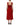 Dolce & Gabbana Two Tone Pink Wool Sleeveless Midi Dress