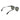 Ted Baker Black Metal Sunglasses