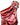 Dolce & Gabbana Pink Draped Midi Flower Appliques Dress