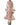 Dolce & Gabbana Light Pink Silk Turkey Feather Robe Jacket