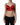 Dolce & Gabbana Red Polyester Satin Bustier Cropped Tank Top