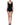 Dolce & Gabbana Black Floral Lace Corset Bodycon Bodysuit