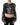 Dolce & Gabbana Black Sequined Long Sleeves Crop Blouse Top