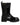 Dolce & Gabbana Black Patchwork Leather Mid Calf Boots Shoes