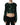 Dolce & Gabbana Green Sequined Long Sleeves Crop Blouse Top
