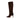 Santoni Brown Calf Leather Bos Taurus High Heel Boots