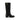 Chloé Black Calf Leather Bos Taurus Flat Boots