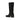 Chloé Black Calf Leather Bos Taurus Flat Boots