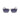 Lacoste Gray Metal Sunglasses