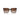 Michael Kors Brown Acetate Sunglasses