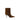 Saint Laurent Brown Calf Leather Bos Taurus High Heel Boots