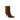 Saint Laurent Brown Calf Leather Bos Taurus High Heel Boots