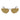 Emilio Pucci Gold Metal Sunglasses