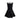 Self-Portrait Black Polyester Casual Dress