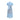 Self-Portrait Blue Polyester Casual Dress