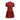 Self-Portrait Bordeaux Polyester Cocktail Dress