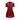 Self-Portrait Bordeaux Polyester Cocktail Dress