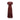 Self-Portrait Bordeaux Polyester Cocktail Dress