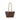 Saint Laurent Brown Calf Leather Bos Taurus Shoulder Bag