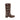 Miu Miu Brown Calf Leather Bos Taurus Lace-Up Boots