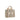 Chloé Brown Linen Handbag