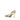 Versace Gold Calf Leather Bos Taurus High Heel Pumps