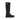 Chloé Black Calf Leather Bos Taurus Flat Boots