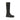Chloé Black Calf Leather Bos Taurus Flat Boots