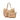 Guess Jeans Beige Polyurethane Women's Bag with Shoulder Handles