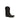 Versace Black Calf Leather Bos Taurus Boots