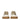 Jimmy Choo Beige Leather Sneakers