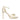 Jimmy Choo Beige Satin Platform Sandals