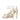 Jimmy Choo Beige Satin Platform Sandals