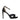 Jimmy Choo Black Leather Platform Sandals