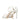 Jimmy Choo White Leather Platform Sandals
