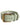 Dolce & Gabbana Green Embossed Leather Gold Buckle Belt Strap Bracelet