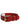 Dolce & Gabbana Red Calfskin Leather Gold Buckle Belt Strap Bracelet