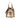 Burberry Beige Calf Leather Bos Taurus Backet Bag