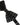 Dolce & Gabbana Black White Polka Dot Adjustable Neck Papillon Bow Tie