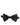 Dolce & Gabbana Black White Polka Dot Adjustable Neck Papillon Bow Tie