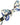 Dolce & Gabbana Men Multicolor Majolica Adjustable Neck Papillon Bow Tie