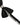 Dolce & Gabbana Black Silver 100% Silk Adjustable Neck Papillon Bow Tie