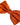 Dolce & Gabbana Men Orange 100% Silk Adjustable Neck Papillon Bow Tie