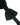 Dolce & Gabbana Men Black 100% Silk Adjustable Neck Papillon Bow Tie