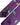 Dolce & Gabbana Men Purple Animal Print Adjustable Tied Necktie Tie